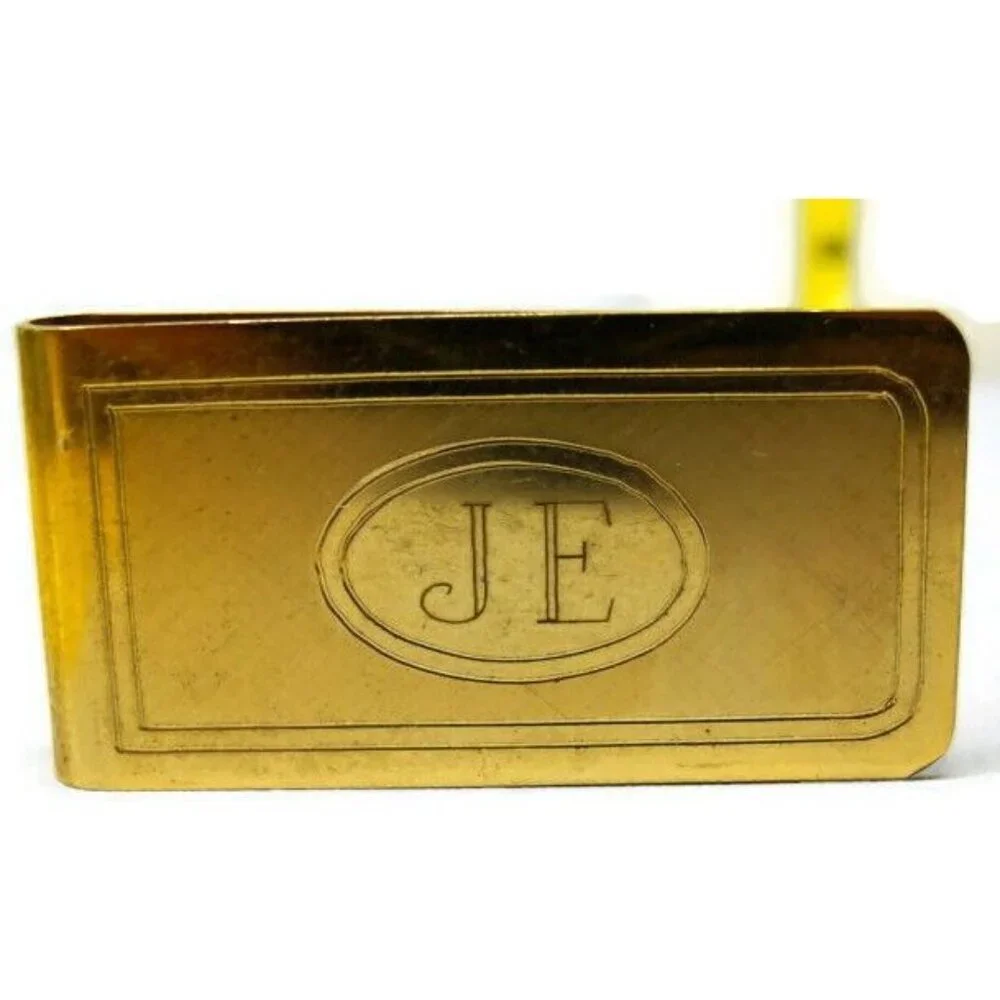 Money Clip Monogramed 